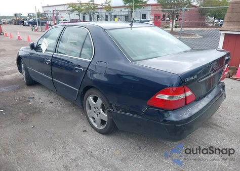 2006 Lexus Ls 430 из США, поврежденный, VIN JTHBN36F465030524